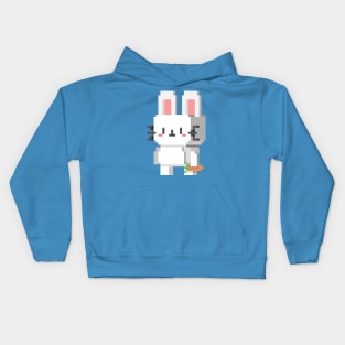 Pixel bunny Kids Hoodie